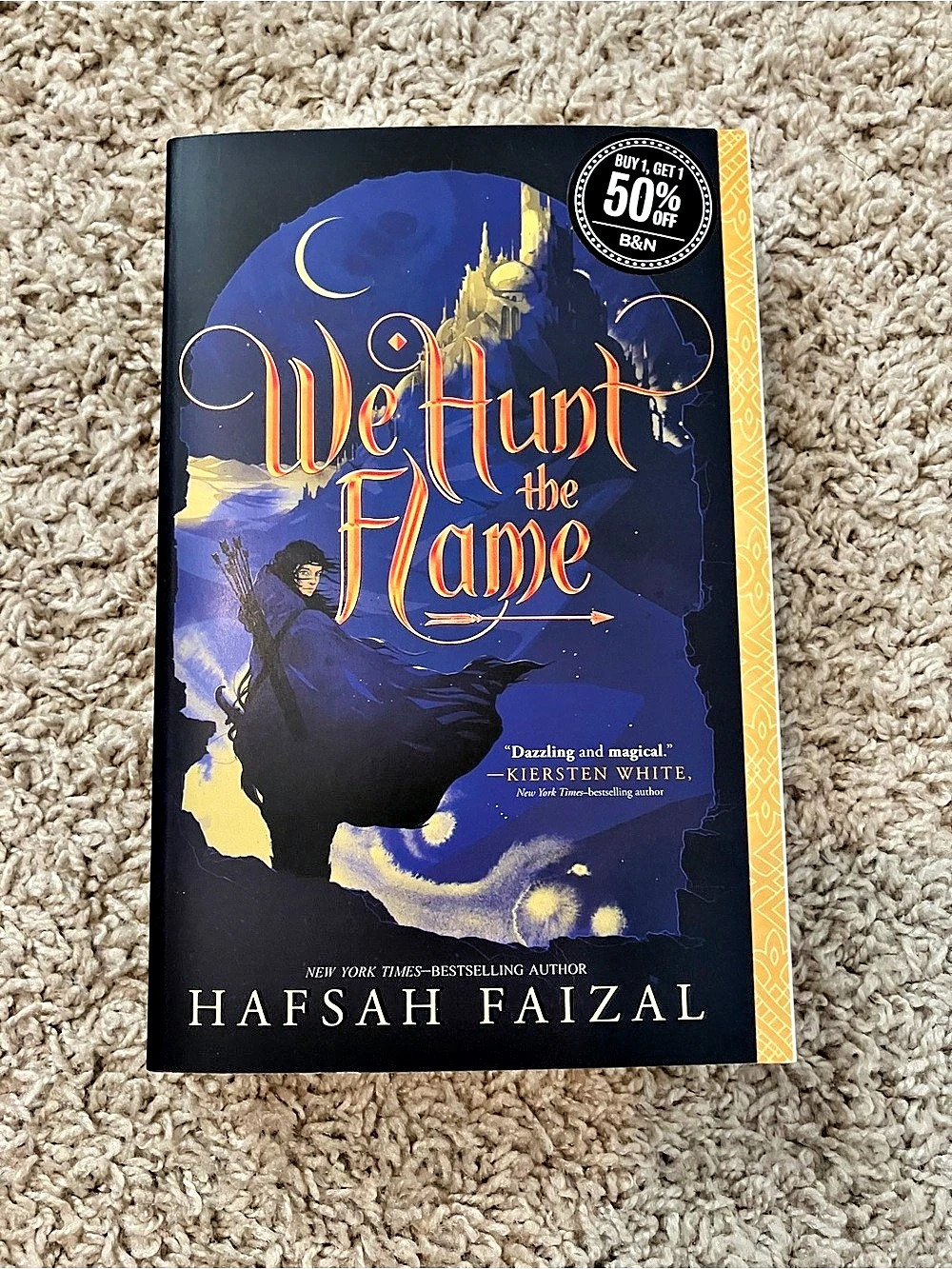 We Hunt the Flame Paperback Fantasy Novel